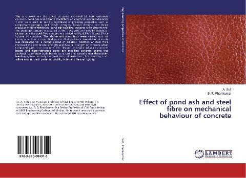 Effect of pond ash and steel fibre on mechanical behaviour of concrete