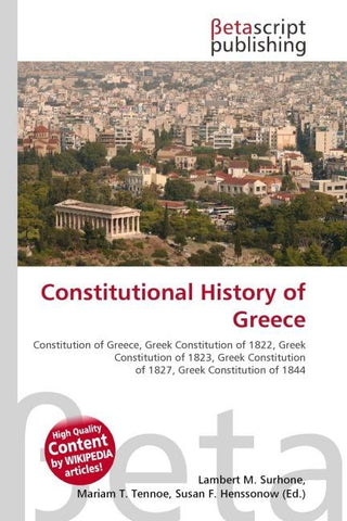Constitutional History of Greece