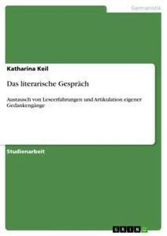 Das literarische Gespräch