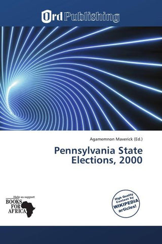 Pennsylvania State Elections, 2000