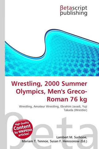 Wrestling, 2000 Summer Olympics, Men's Greco-Roman 76 kg