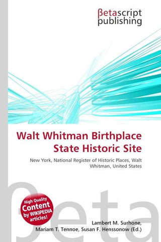 Walt Whitman Birthplace State Historic Site