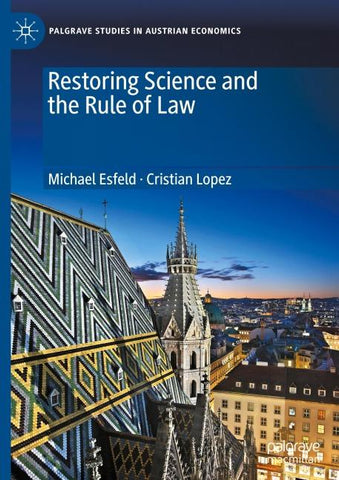 Restoring Science and the Rule of Law