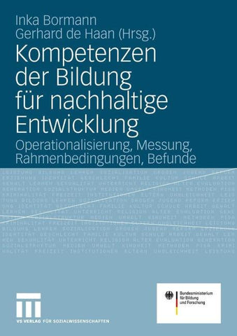 Kompetenzen der Bildung für nachhaltige Entwicklung