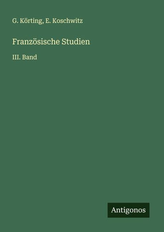 Französische Studien