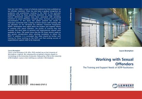 Working with Sexual Offenders