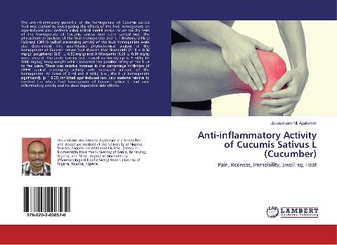 Anti-inflammatory Activity of Cucumis Sativus L (Cucumber)