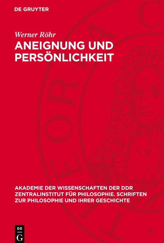 Aneignung und Persönlichkeit