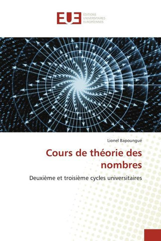 Cours de théorie des nombres