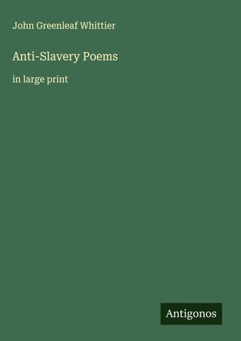 Anti-Slavery Poems