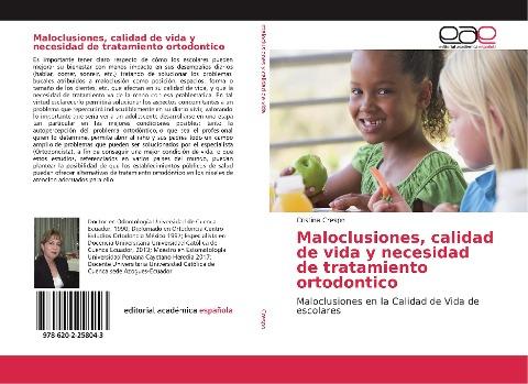 Maloclusiones, calidad de vida y necesidad de tratamiento ortodontico