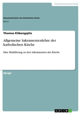 Allgemeine Sakramentenlehre der katholischen Kirche