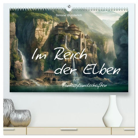 Im Reich der Elben (hochwertiger Premium Wandkalender 2026 DIN A2 quer), Kunstdruck in Hochglanz