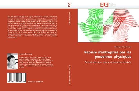 Reprise d'entreprise par les personnes physiques