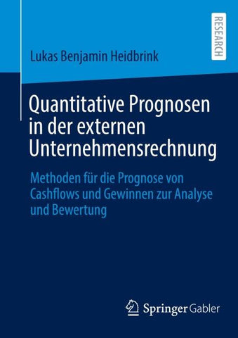 Quantitative Prognosen in der externen Unternehmensrechnung