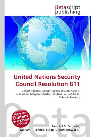 United Nations Security Council Resolution 811
