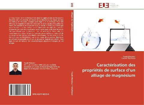 Caractérisation des propriétés de surface d'un alliage de magnésium