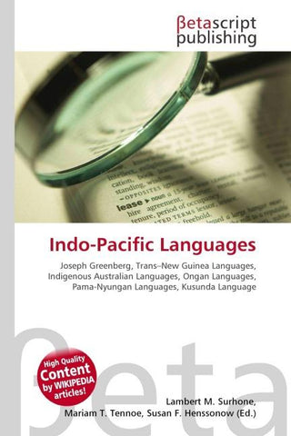 Indo-Pacific Languages
