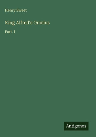 King Alfred's Orosius