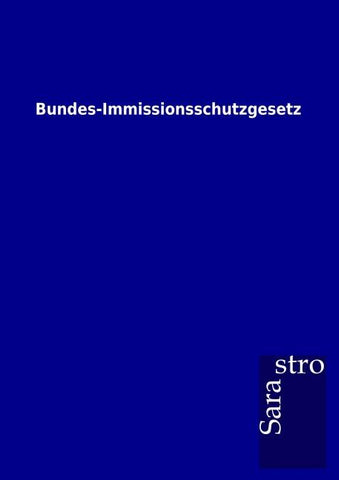 Bundes-Immissionsschutzgesetz