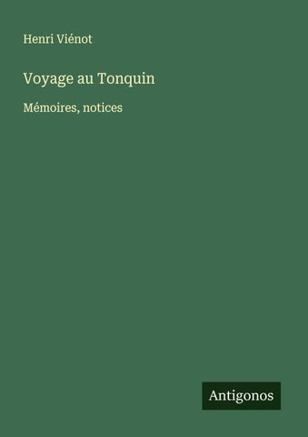 Voyage au Tonquin