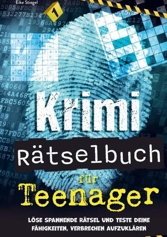 Krimi Rätselbuch für Teenager