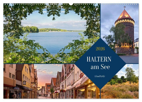 Haltern am See (Wandkalender 2026 DIN A2 quer), CALVENDO Monatskalender