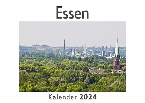 Essen (Wandkalender 2024, Kalender DIN A4 quer, Monatskalender im Querformat mit Kalendarium, Das perfekte Geschenk)