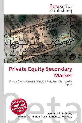Private Equity Secondary Market