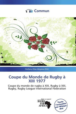 Coupe du Monde de Rugby à XIII 1977