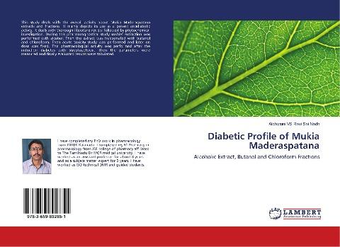Diabetic Profile of Mukia Maderaspatana
