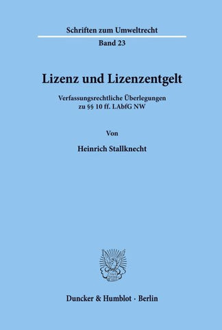 Lizenz und Lizenzentgelt.