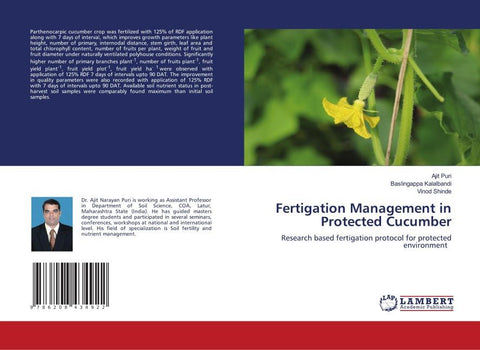 Fertigation Management in Protected Cucumber