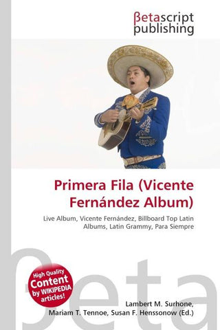 Primera Fila (Vicente Fernández Album)