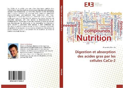 Digestion et absorption des acides gras par les cellules CaCo-2