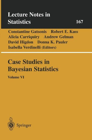 Case Studies in Bayesian Statistics