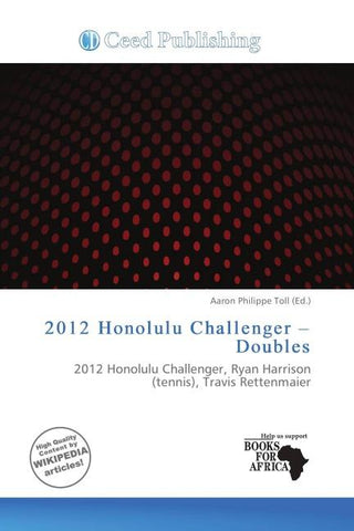 2012 Honolulu Challenger - Doubles
