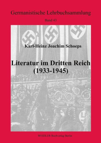 Literatur im Dritten Reich (1933-1945)