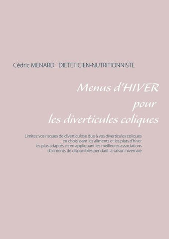 Menus d'hiver pour les diverticules coliques