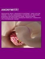 Anonymität