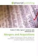 Mergers and Acquisitions