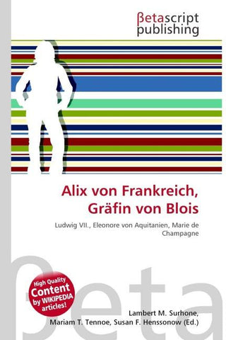 Alix von Frankreich, Gräfin von Blois