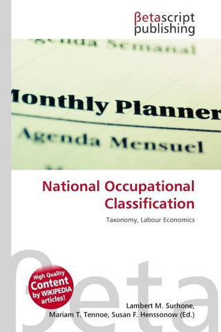 National Occupational Classification