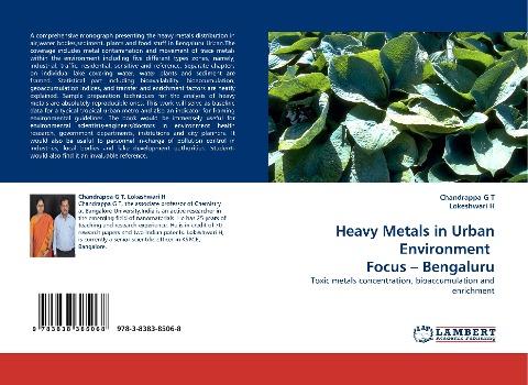 Heavy Metals in Urban Environment  Focus - Bengaluru