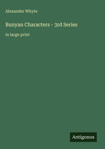 Bunyan Characters - 3rd Series