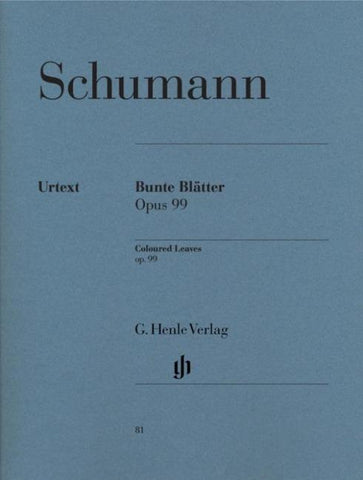 Robert Schumann - Bunte Blätter op. 99