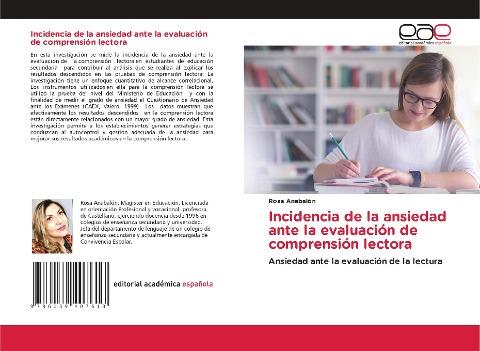 Incidencia de la ansiedad ante la evaluación de comprensión lectora