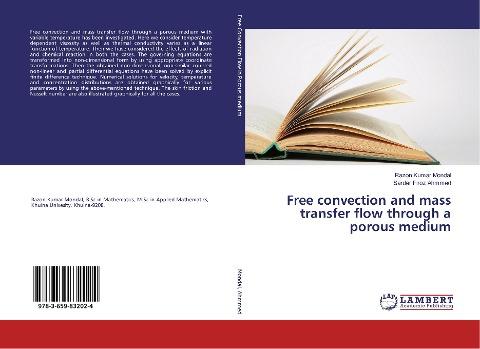 Free convection and mass transfer flow through a porous medium