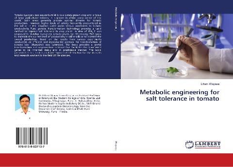 Metabolic engineering for salt tolerance in tomato