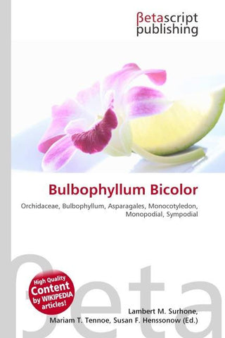 Bulbophyllum Bicolor